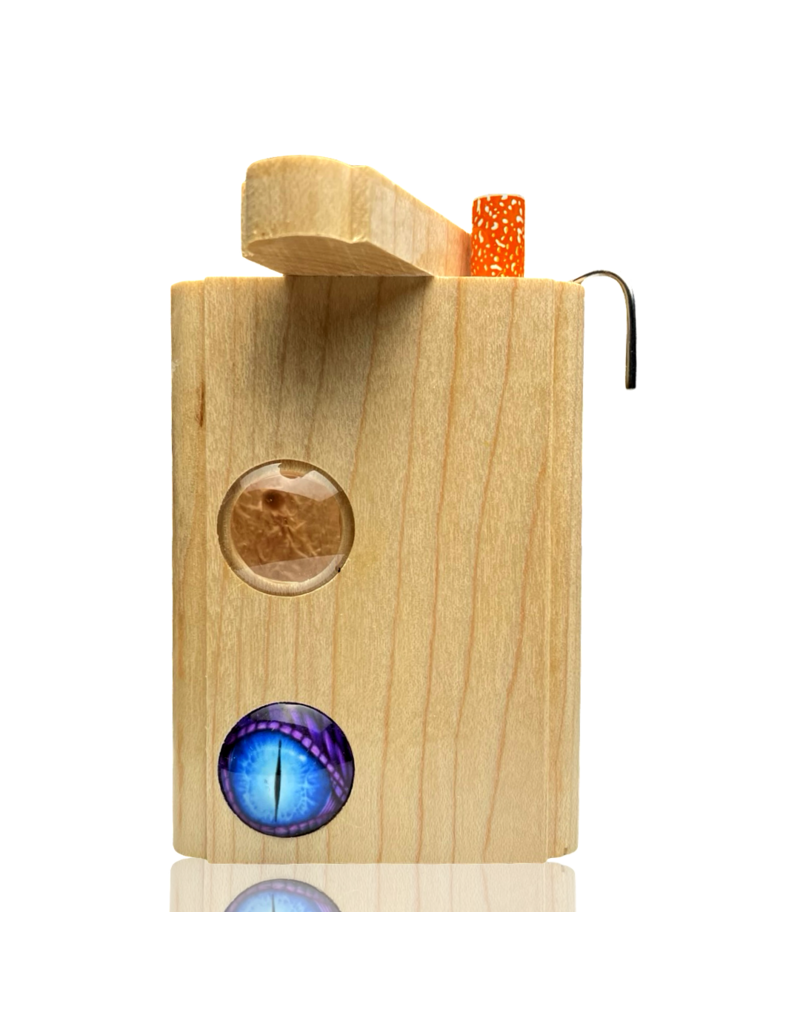 Dragon's Eye Cabochon Lens Dugout with Poker Steve's Dank Pipes