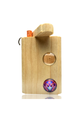 Alien Cabochon Lens Dugout with Poker Steve's Dank Pipes