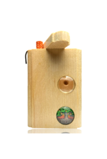 Tree of Life Cabochon Lens Dugout with Poker Steve's Dank Pipes