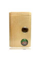 Tree of Life Cabochon Lens Dugout with Poker Steve's Dank Pipes