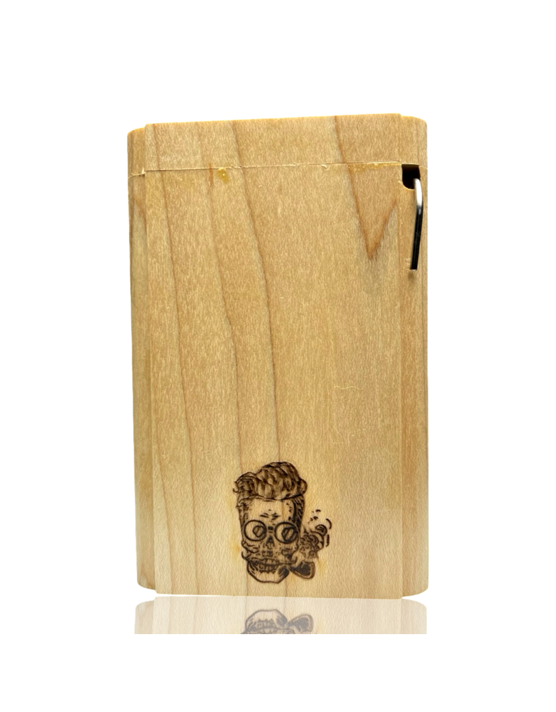 Tree of Life Cabochon Lens Dugout with Poker Steve's Dank Pipes