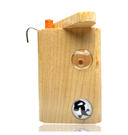 Rx Cabochon Lens Dugout with Poker Steve's Dank Pipes