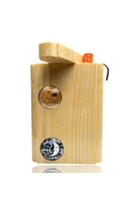 Lunar Cabochon Lens Dugout with Poker Steve's Dank Pipes