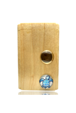 Turtle Cabochon Lens Dugout with Poker Steve's Dank Pipes