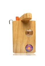 Galactic Maze Cabochon Lens Dugout with Poker Steve's Dank Pipes