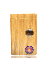 Galactic Maze Cabochon Lens Dugout with Poker Steve's Dank Pipes