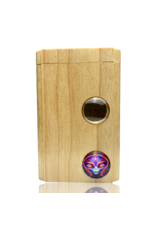 Alien Cabochon Lens Dugout with Poker Steve's Dank Pipes