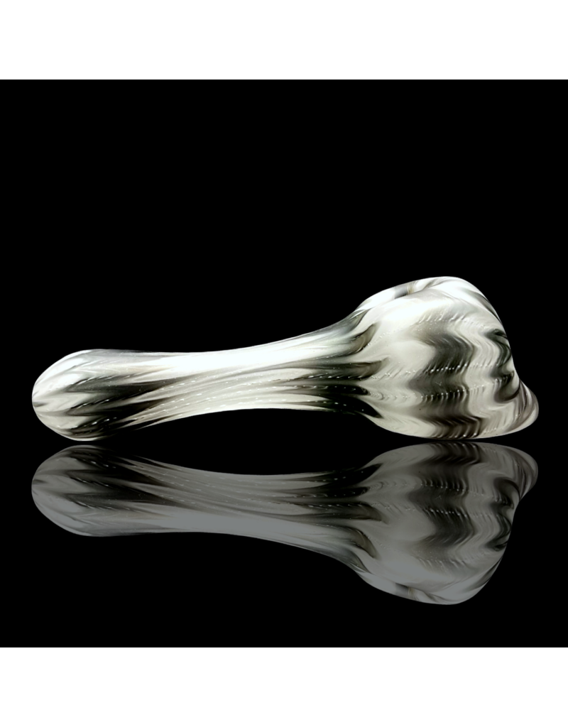 Witch DR Galaxy & Star White Chevron Sag Pipe Engelmann Glass