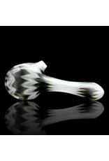 Witch DR Galaxy & Star White Chevron Sag Pipe Engelmann Glass