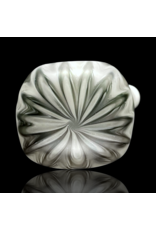 Witch DR Galaxy & Star White Chevron Sag Pipe Engelmann Glass