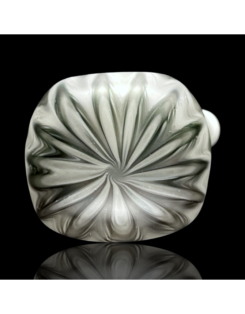 Witch DR Galaxy & Star White Chevron Sag Pipe Engelmann Glass