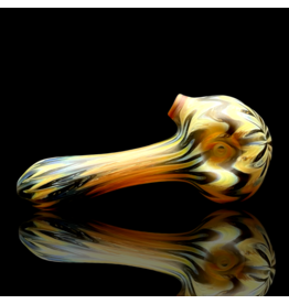 Witch DR Caramel & Galaxy Chevron Sag Pipe Engelmann Glass