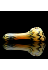 Witch DR Caramel & Galaxy Chevron Sag Pipe Engelmann Glass