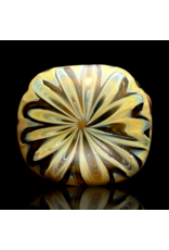 Witch DR Caramel & Galaxy Chevron Sag Pipe Engelmann Glass