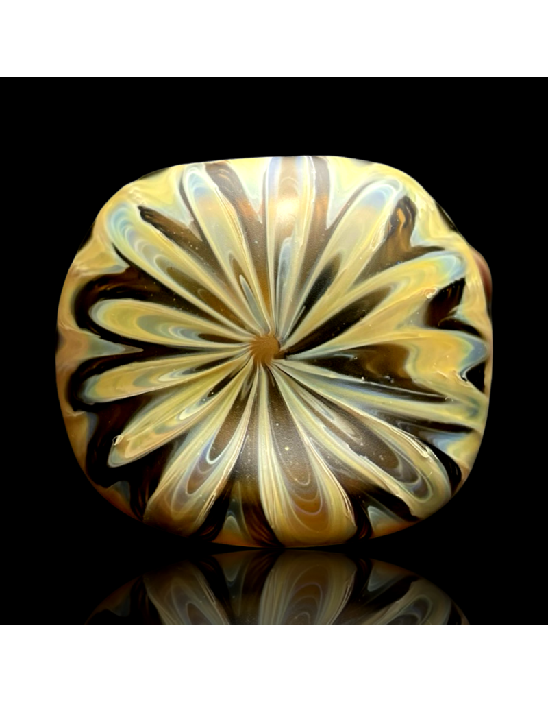 Witch DR Caramel & Galaxy Chevron Sag Pipe Engelmann Glass