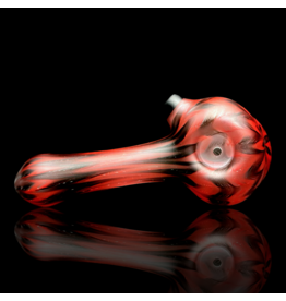 Witch DR Cherry & Galaxy Chevron Sag Pipe Engelmann Glass