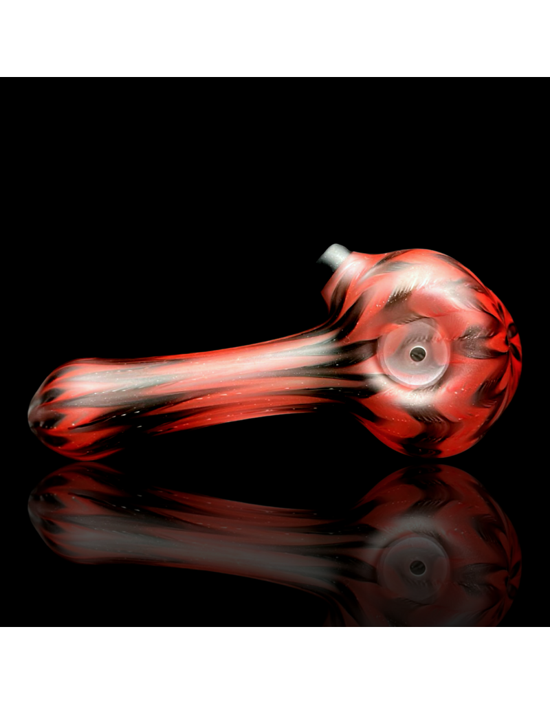 Witch DR Cherry & Galaxy Chevron Sag Pipe Engelmann Glass