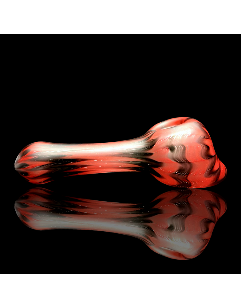 Witch DR Cherry & Galaxy Chevron Sag Pipe Engelmann Glass