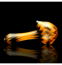 Kevin Engelmann Lava & Galaxy Chevron Sag Pipe Engelmann Glass