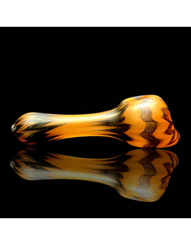 Kevin Engelmann Lava & Galaxy Chevron Sag Pipe Engelmann Glass