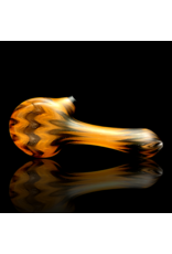 Kevin Engelmann Lava & Galaxy Chevron Sag Pipe Engelmann Glass
