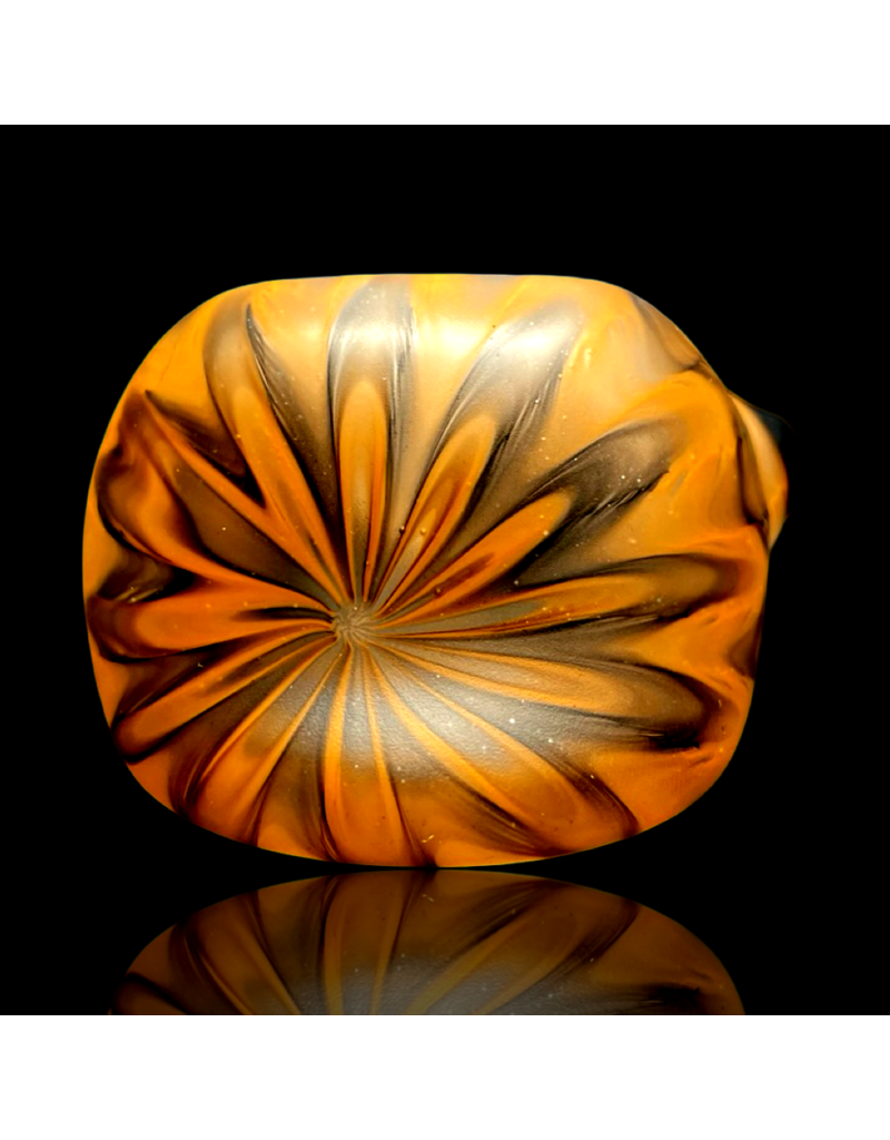 Kevin Engelmann Lava & Galaxy Chevron Sag Pipe Engelmann Glass