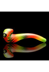 Witch DR Forest Green, Canary, Cherry & Glaxay Chevron Frodo Engelmann Glass