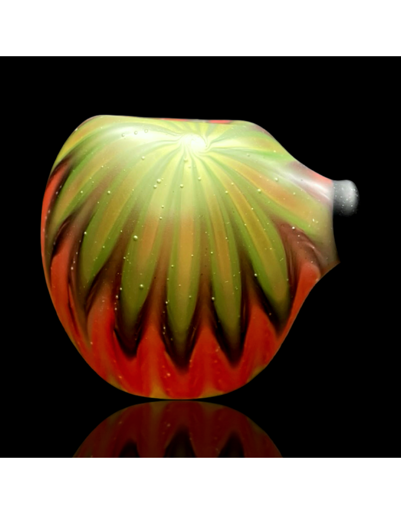 Witch DR Forest Green, Canary, Cherry & Glaxay Chevron Frodo Engelmann Glass