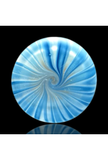 Witch DR Blue Spruce & Star White Chevron Doob Tube Engelmann Glass