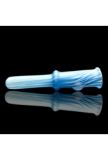 Witch DR Blue Spruce & Star White Chevron Chillum Engelmann Glass