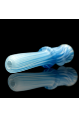 Witch DR Blue Spruce & Star White Chevron Chillum Engelmann Glass