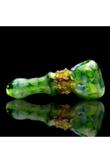 Koy Glass Emerald Green Princess Pipe Koy Glass