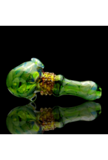 Koy Glass Emerald Green Princess Pipe Koy Glass