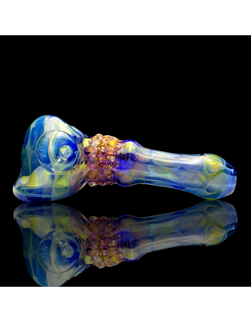 Koy Glass Light Cobalt Princess Pipe Koy Glass