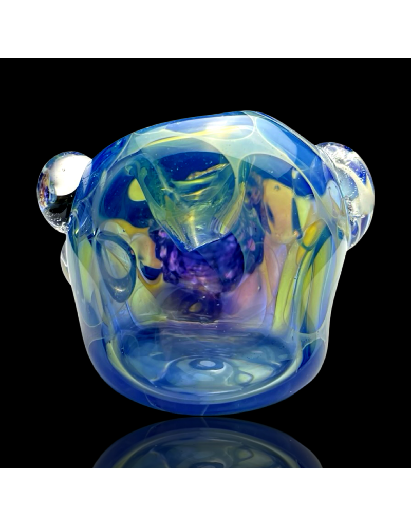 Koy Glass Light Cobalt Princess Pipe Koy Glass