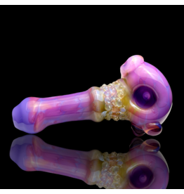 Koy Glass Milky Purple Princess Pipe Koy Glass