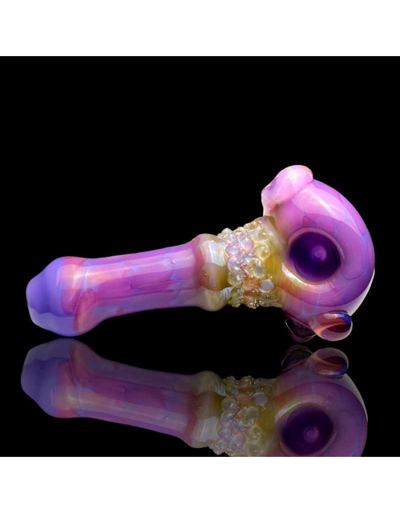 Koy Glass Milky Purple Princess Pipe Koy Glass