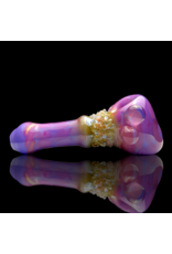Koy Glass Milky Purple Princess Pipe Koy Glass