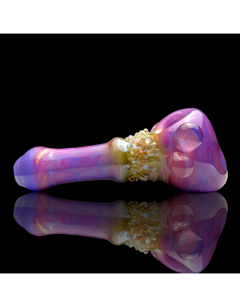Koy Glass Milky Purple Princess Pipe Koy Glass