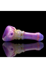 Koy Glass Milky Purple Princess Pipe Koy Glass