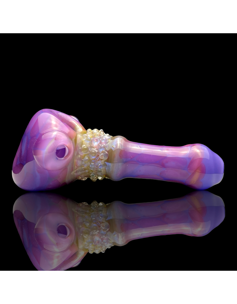 Koy Glass Milky Purple Princess Pipe Koy Glass