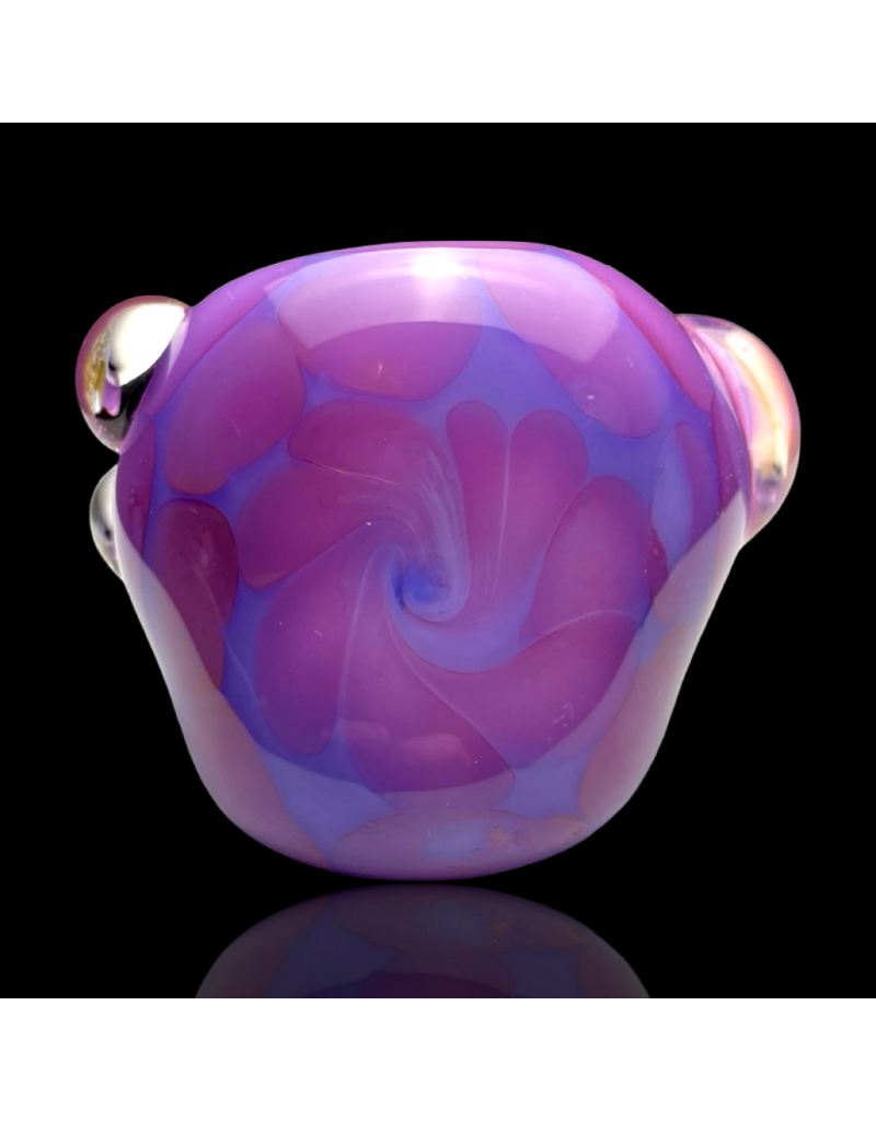 Koy Glass Milky Purple Princess Pipe Koy Glass