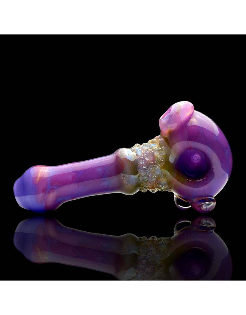 Koy Glass Milky Purple Princess Pipe Koy Glass