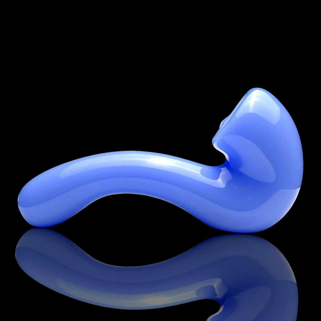 Milky Blue Sherlock Pipe