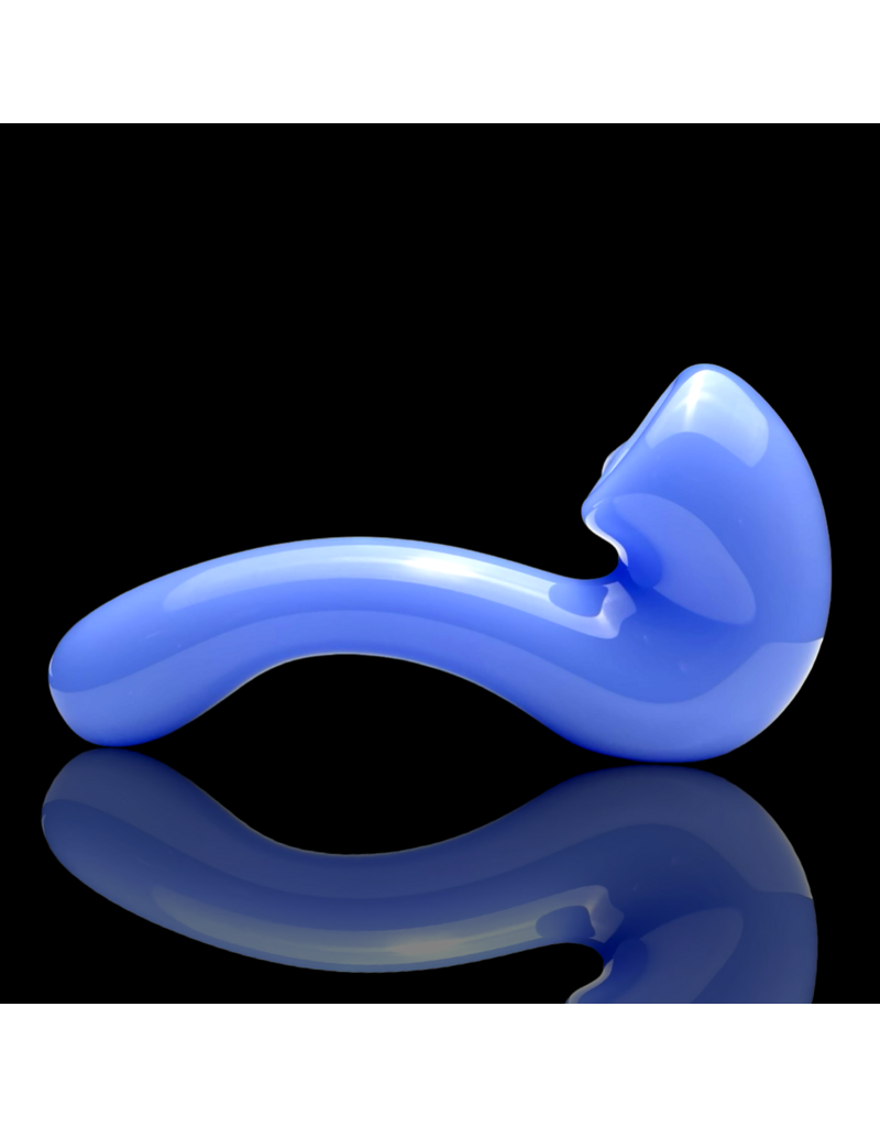 Witch DR Milky Blue Sherlock Pipe WitchDR Treso