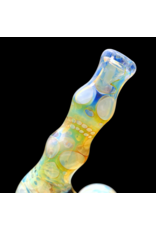 Snodgrass Family Glass SFG25 Jon G Silver Fume Skull Sidebowl