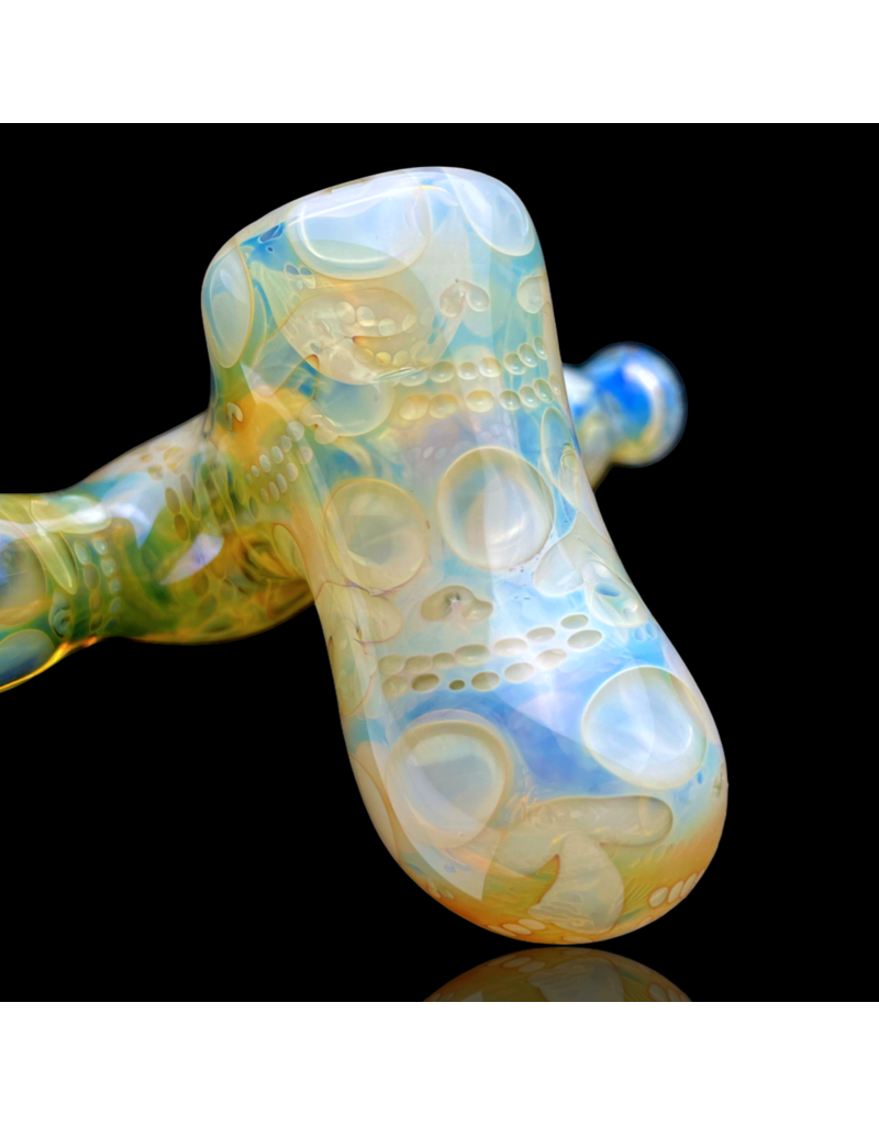 Snodgrass Family Glass SFG25 Jon G Silver Fume Skull Sidebowl