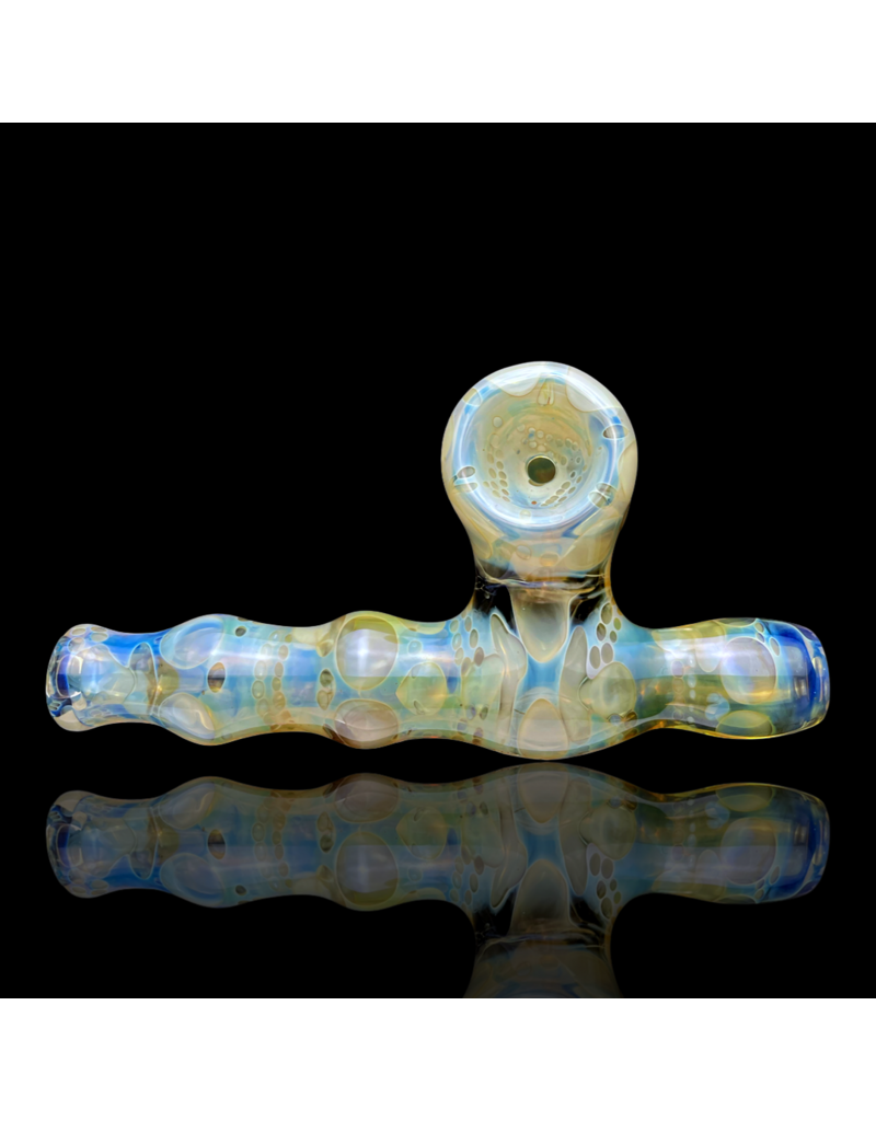 Snodgrass Family Glass SFG25 Jon G Silver Fume Skull Sidebowl