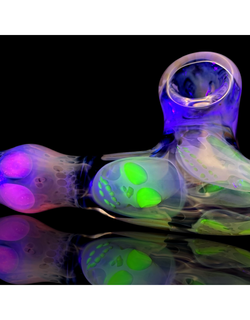 Witch DR Snodgrass Family Glass Bob, Jon, Ginny UV Sidecar SB25