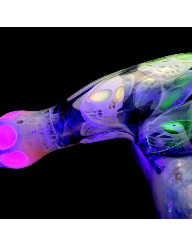 Witch DR Snodgrass Family Glass Bob, Jon, Ginny UV Sidecar SB25